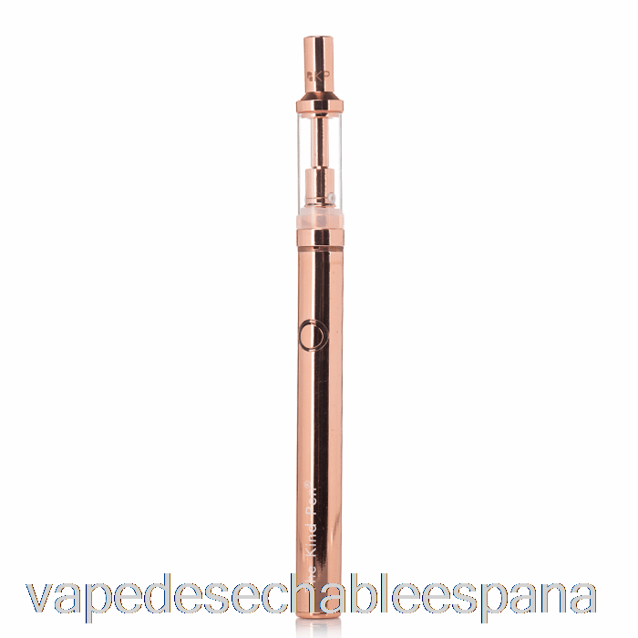 Vape Desechable España The Kind Pen Slim 510 Kit Vaporizador Oro Rosa